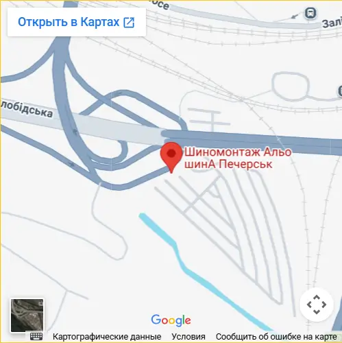 Карта Печерськ