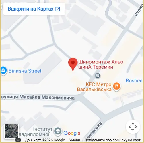 Карта Теремки